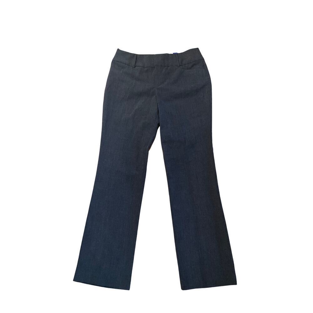 APT 9 Bootcut Midrise Trouser Pants Pull-On Stretch Blue Womens Size 10 NWT‎